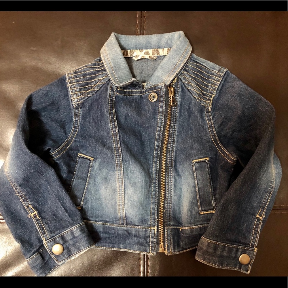 Denim Moto Jacket